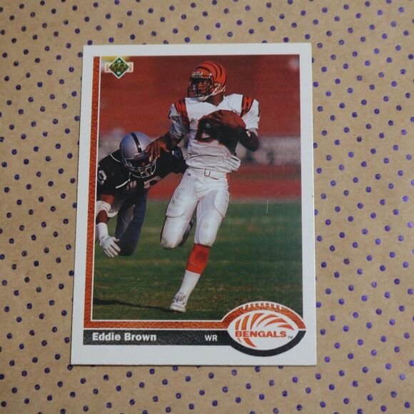 Eddie Brown #207 Football Card - Picture 1 of 2